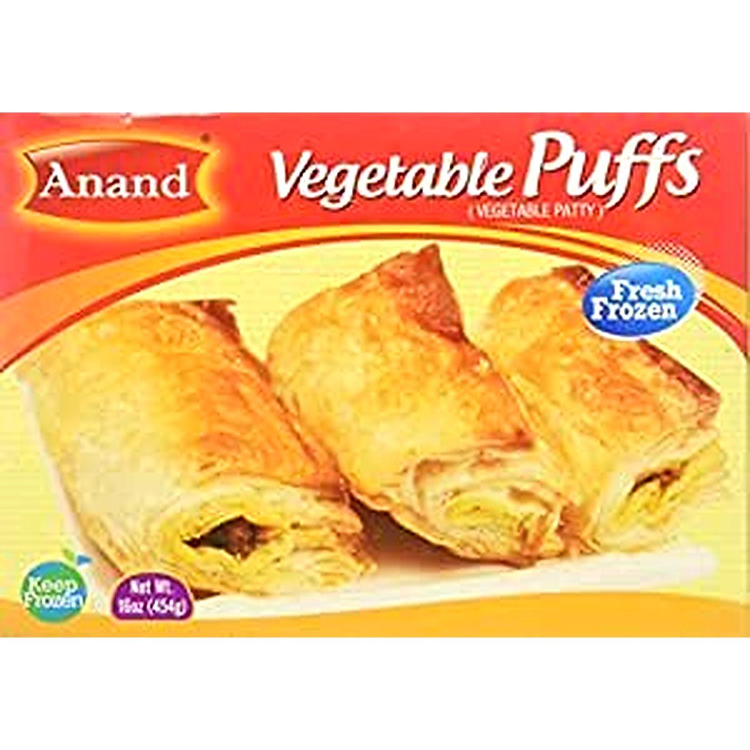 ANAND VEG PUFFS 1LB, topdesimart, top desi mart