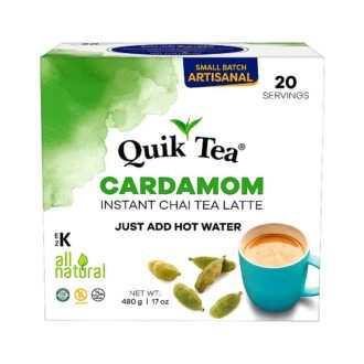 QUICKTEA CARDAMOM CHAI 20PCK, topdesimart, top desi mart