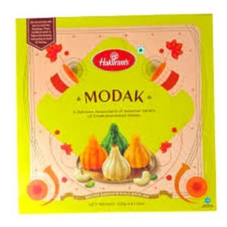 HALDIRAMS MODAK 305G, topdesimart, top desi mart