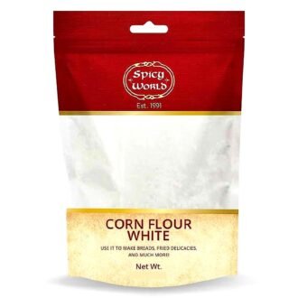 SPICY WORLD CORN MEAL WHITE 4LB, topdesimart, top desi mart