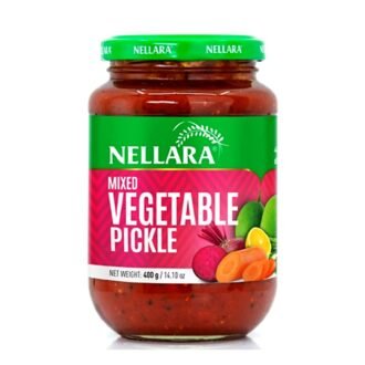 NELLARA MIX VEG PICKLE 400G, topdesimart, top desi mart