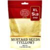 SPICY WORLD MUSTARD SEEDS 5LB, topdesimart, top desi mart