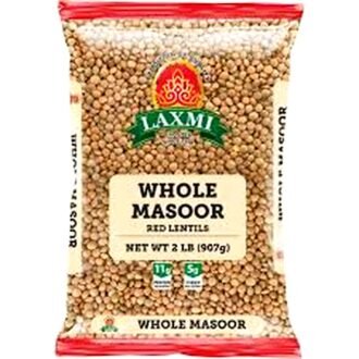 LAXMI WHOLE MASOOR 2LB, topdesimart, top desi mart