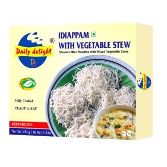 DAILY DELIGHT IDIAPPAM WITH VEG STEW 1LB, topdesimart, top desi mart