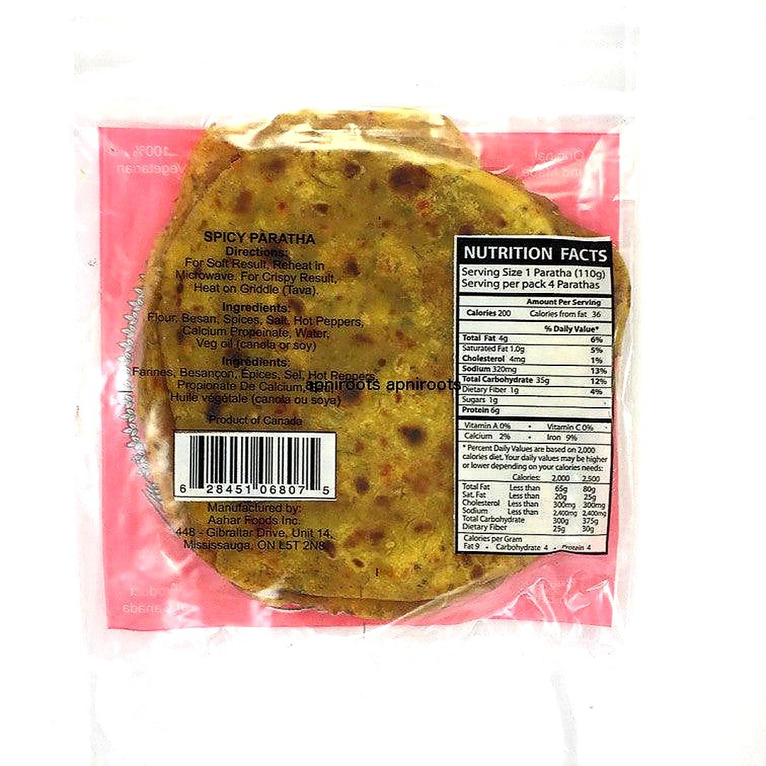 MOM SPICY PARATHA 400G, topdesimart, top desi mart