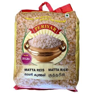 PERIYAR MATTA RICE 20LB, topdesimart, top desi mart
