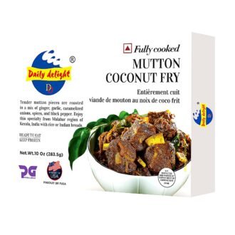 DAILY DELIGHT MUTTON COCONUT FRY 283G, topdesimart, top desi mart