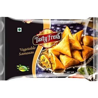 TASTY FRESH VEG SAMOSA 240G, topdesimart, top desi mart