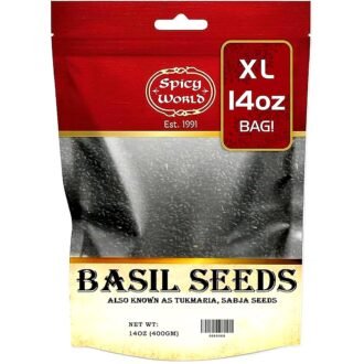 SPICY WORLD Basil Seeds 100gm, topdesimart, top desi mart