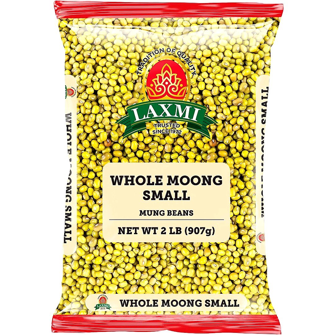 LAXMI WHOLE MOONG BOLD 2LB, topdesimart, top desi mart