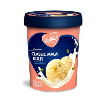 VADILAL CLASSIC MALAICECREAM 500ML, topdesimart, top desi mart