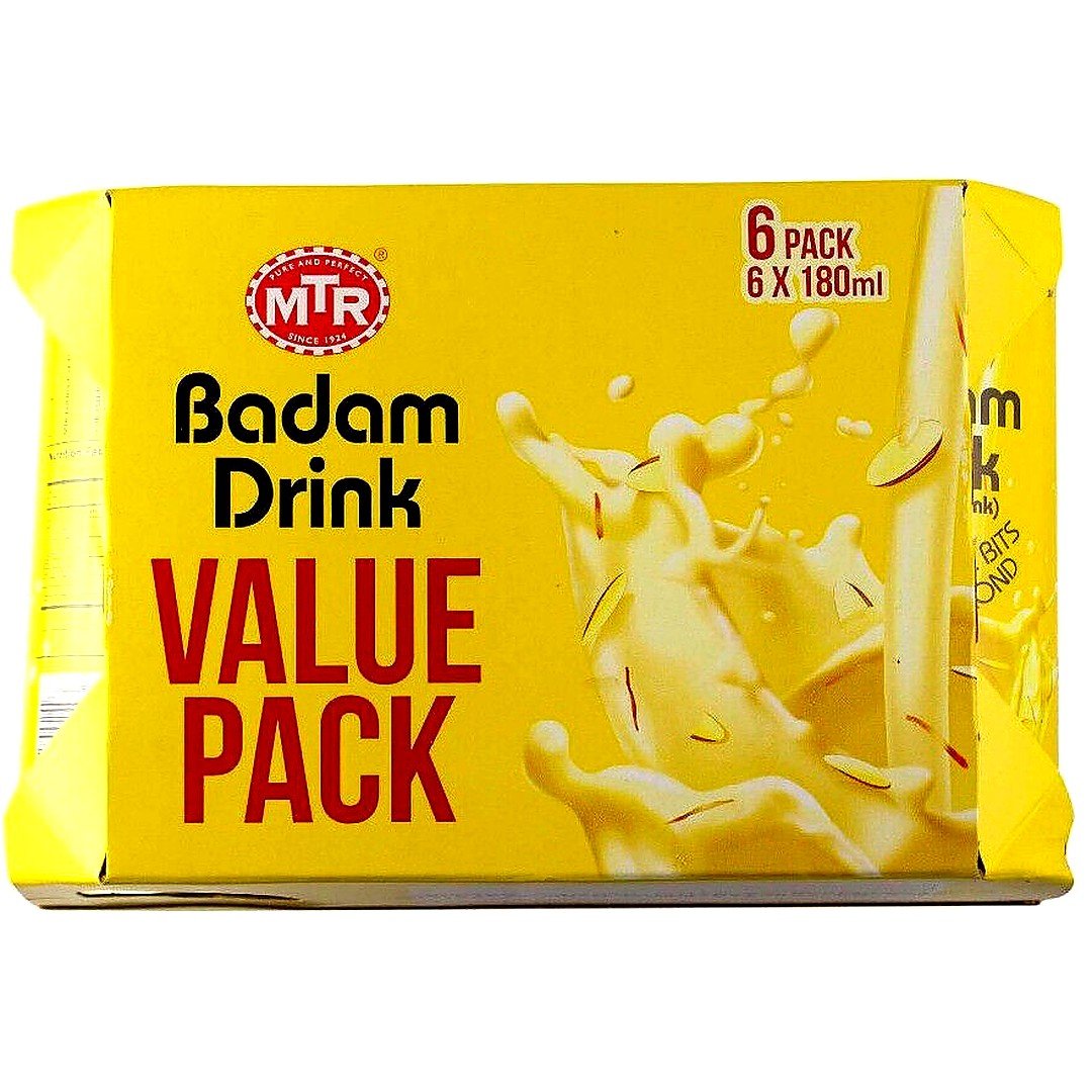 MTR BADAM DRINK 6PACK, topdesimart, top desi mart