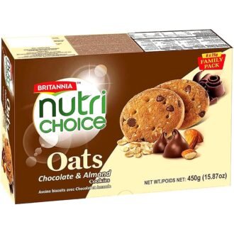 BRITANNIA OATS CHOC-ALM FP 450G, topdesimart, top desi mart