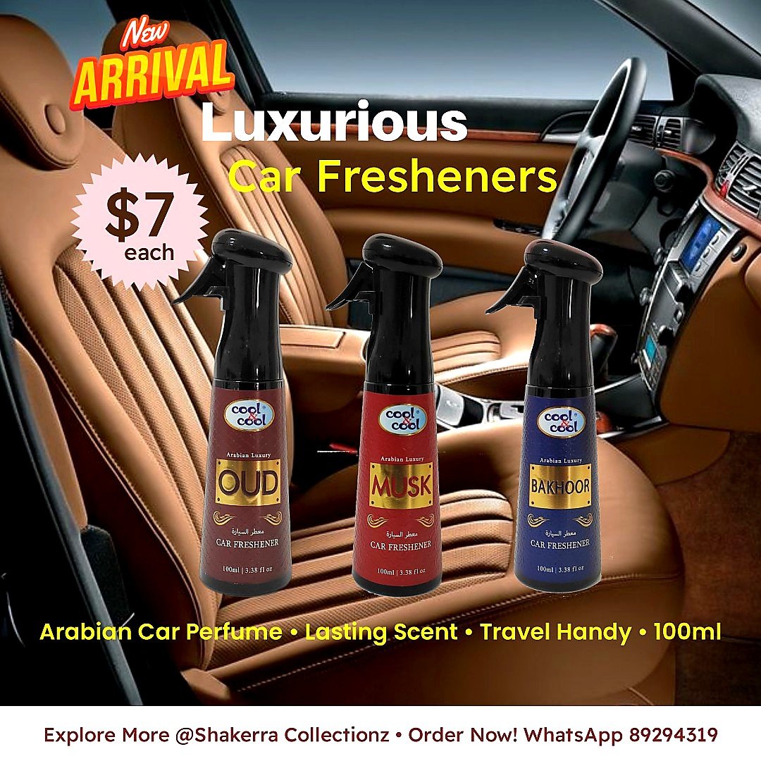 COOL & COOL BAKHOOR CAR FRSHNER 100ML, topdesimart, top desi mart