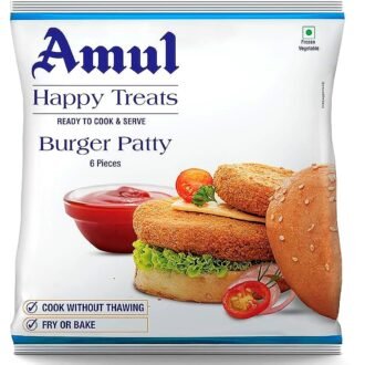 AMUL BURGER PATTY 360GM, topdesimart, top desi mart