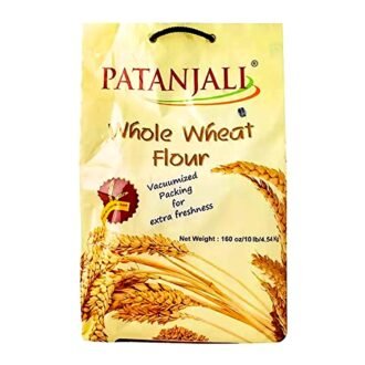 PATANJALI WHL WHEAT FLOUR 20LB, topdesimart, top desi mart