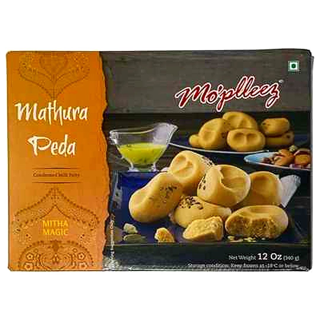 MOPLLEEZ MATHURA PEDA 340GM, topdesimart, top desi mart