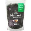 JIVA ORGANIC MUSTARD SEEDS BLACK 7OZ, topdesimart, top desi mart