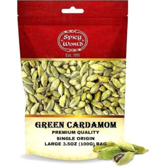 SPICY WORLD GREEN CARDAMOM 5LB, topdesimart, top desi mart