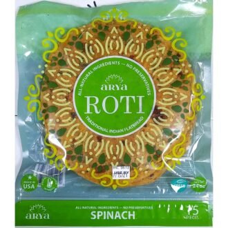ARYA SPINACH ROTI 15PC, topdesimart, top desi mart