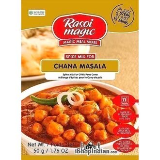 RASOI MAGIC CHANA MASALA MIX 50G, topdesimart, top desi mart