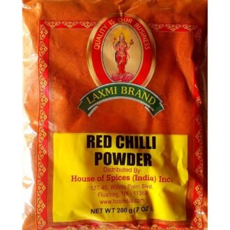 LAXMI RED CHILI POWDER 200G, topdesimart, top desi mart