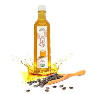 JIVA ORGANIC CASTOR OIL 1LT, topdesimart, top desi mart