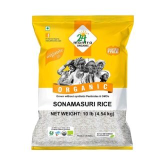 24MANTRA ORAGANIC SONAMASURI 10LB, topdesimart, top desi mart