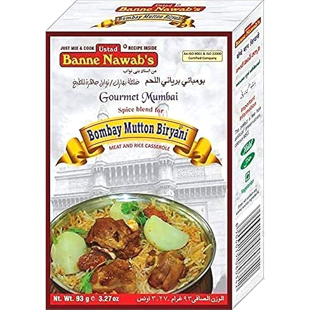 BANNE NAWABS BOMBAY MUTTON BRYNI 93G, topdesimart, top desi mart