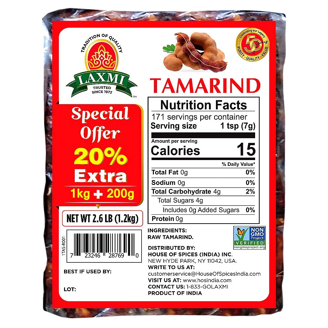 LAXMI TAMRIND 2.6LB, topdesimart, top desi mart