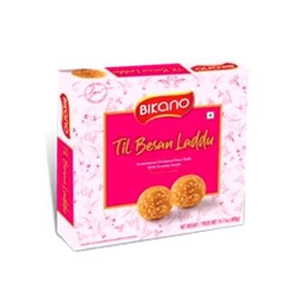 BIKANO BESAN LADDU 400G, topdesimart, top desi mart