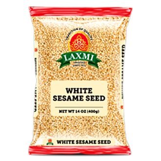 LAXMI WHITE SESAME SEEDS 400G, topdesimart, top desi mart