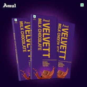 AMUL VELVET MILK CHOCLATE 150G, topdesimart, top desi mart