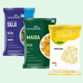 Besan, Sooji & Maida