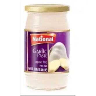 NATIONAL GARLIC PASTE 300G, topdesimart, top desi mart