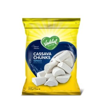 VADILAL CASSAVA CHUNKS 312G, topdesimart, top desi mart
