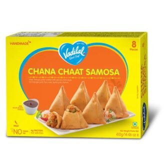 VADILAL CHANA CHAAT SAMOSA 410G, topdesimart, top desi mart