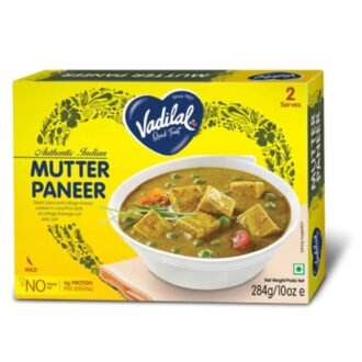 VADILAL MUTTER PANEER 284G, topdesimart, top desi mart