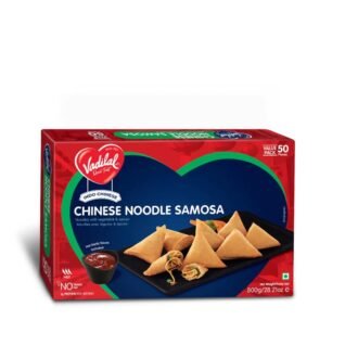 VADILAL CHIN NOOD SAMOSA 50PC, topdesimart, top desi mart