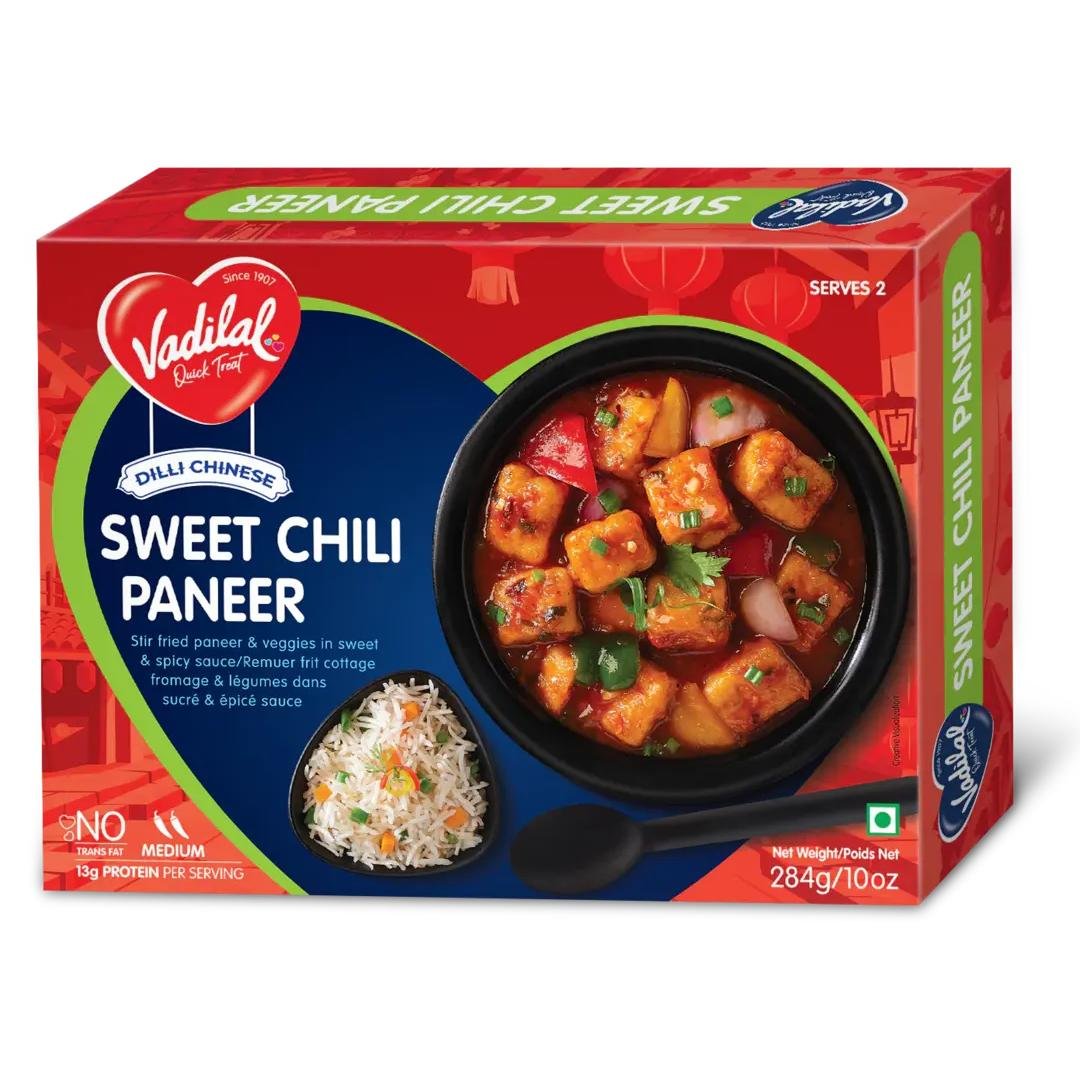 VADILAL SWEET CHILLI PANEER 284G, topdesimart, top desi mart