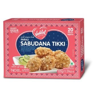 VADILAL F SABUDANA TIKKI 320G, topdesimart, top desi mart