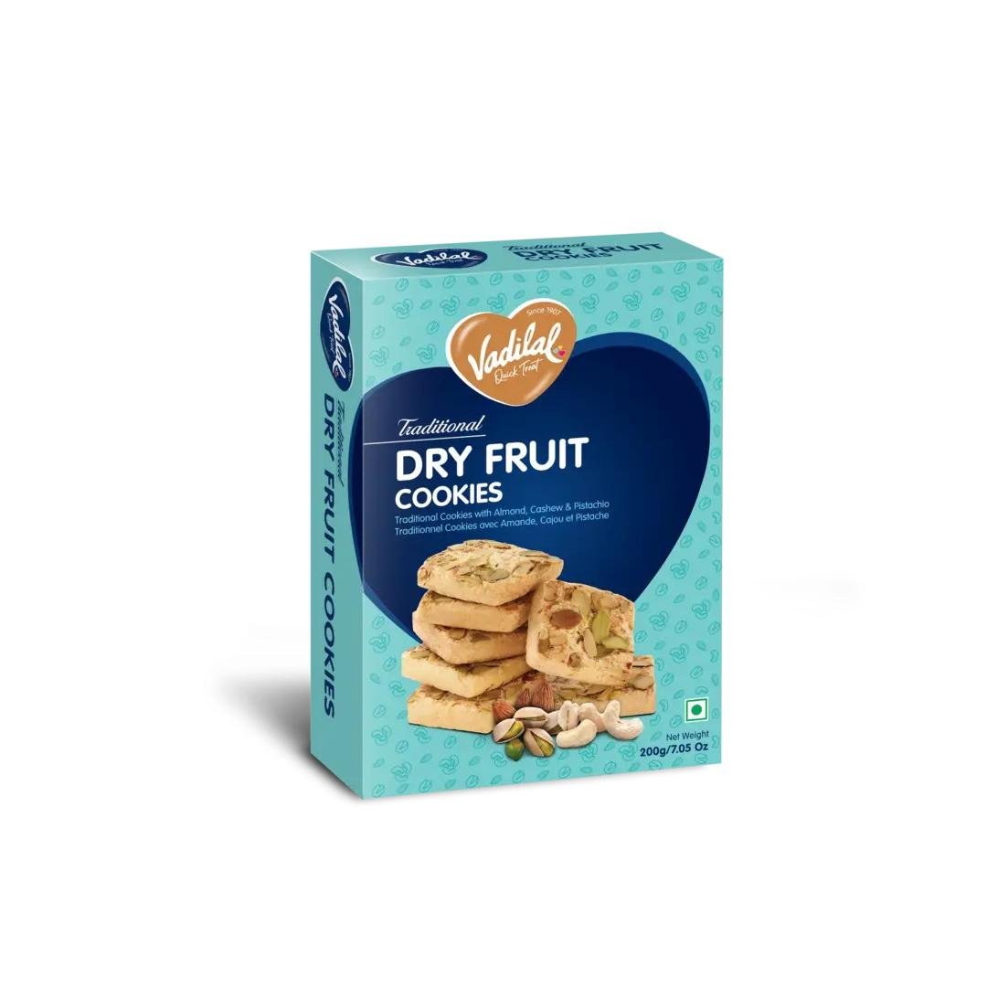VADILAL DRY FRUIT COOKIES 200G, topdesimart, top desi mart