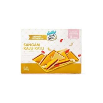 VADILAL SANGAM KAJU KATLI 340G, topdesimart, top desi mart