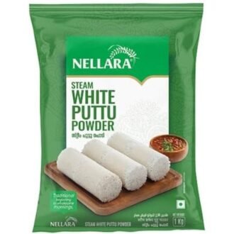 NELLARA WHITE PUTTU POWDER 1KG, topdesimart, top desi mart