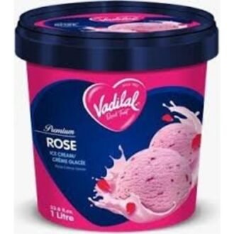 VADILAL ROSE ICECREAM 1L, topdesimart, top desi mart
