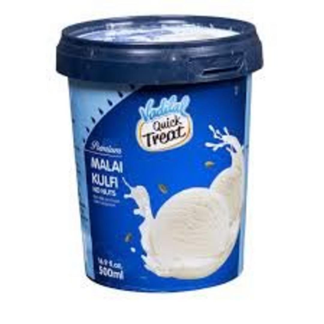 VADILAL MALAI KULFI ICECREAM 500ML, topdesimart, top desi mart
