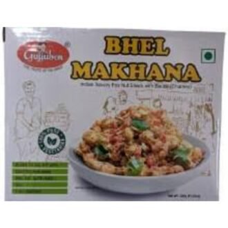 GUJJUBEN BHEL MAKHANA 320G, topdesimart, top desi mart