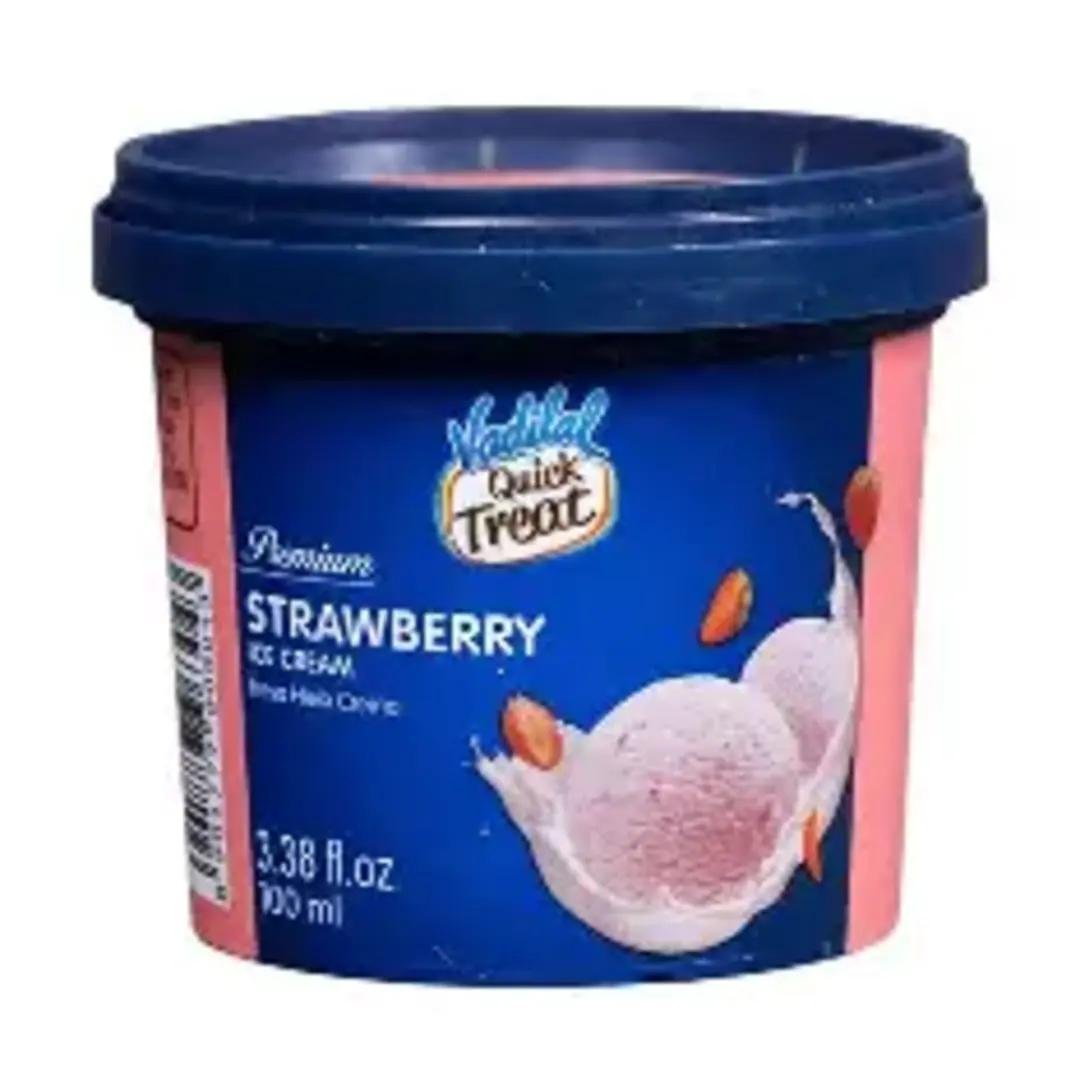VADILAL STRAWBERRY 100ML, topdesimart, top desi mart