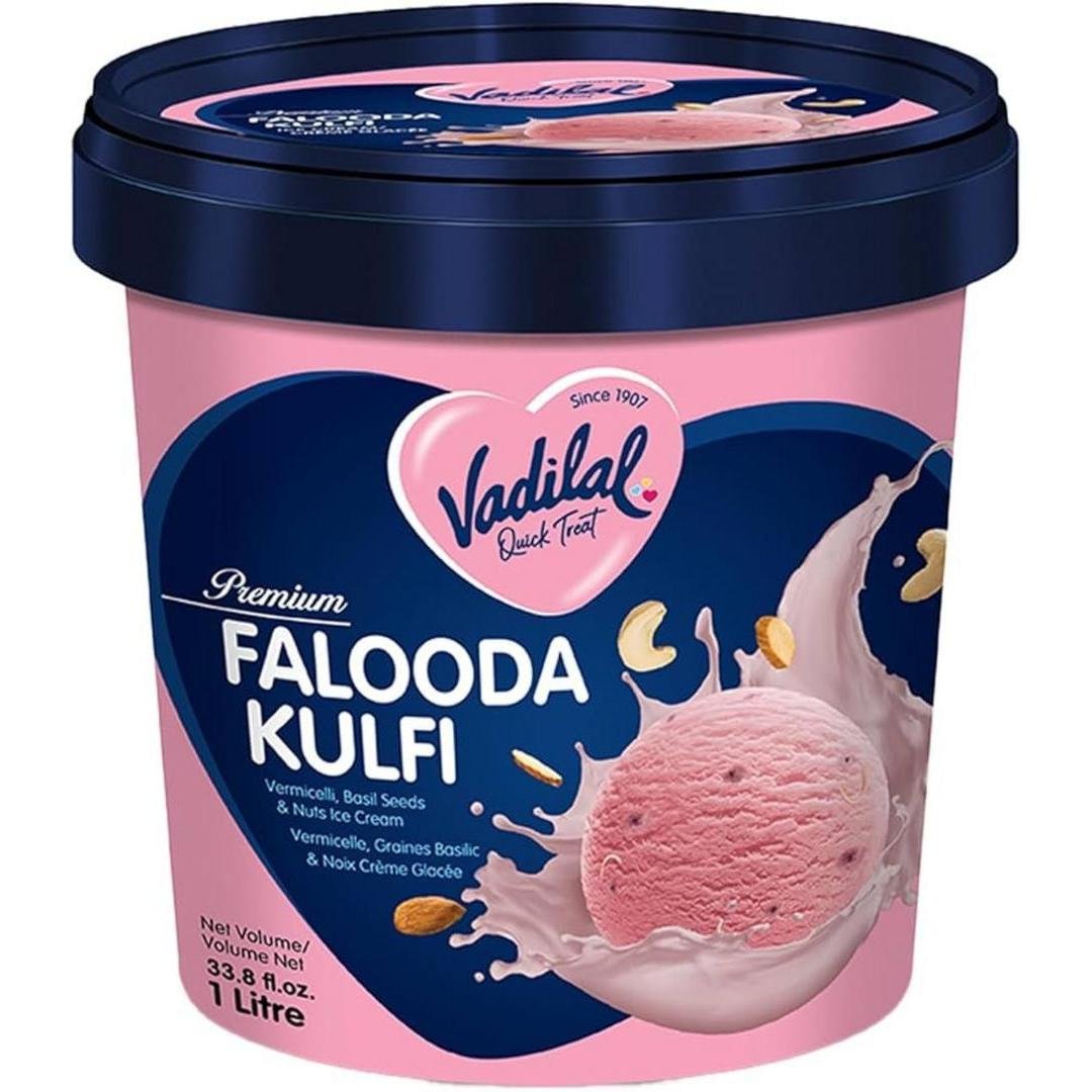 VADILAL FALOODA KULFI CECREAM 1L, topdesimart, top desi mart