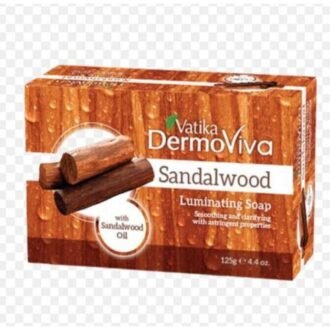 VATIKA SANDALWOOD SOAP 100G, topdesimart, top desi mart